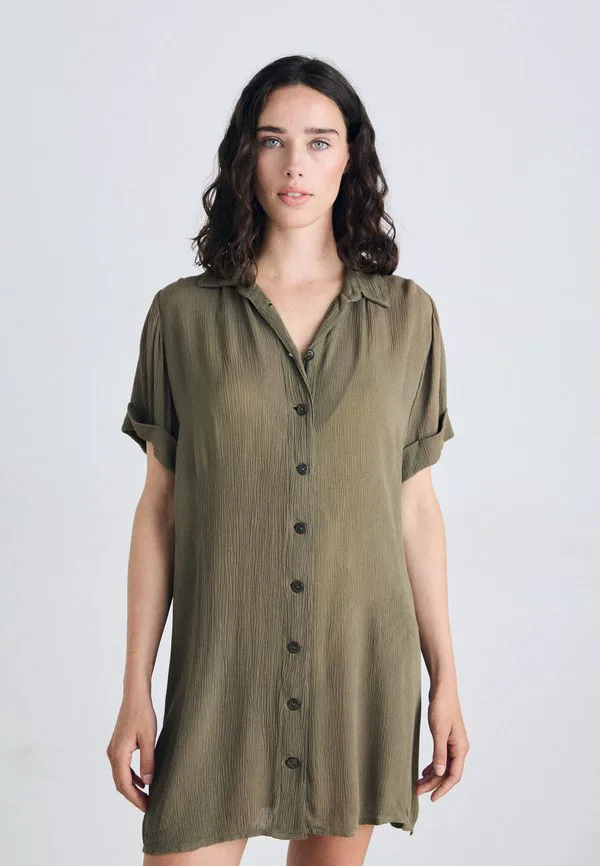 

Пляжный аксессуар в виде туники Lascana, Khaki, Хаки, Пляжный аксессуар в виде туники Lascana, Khaki