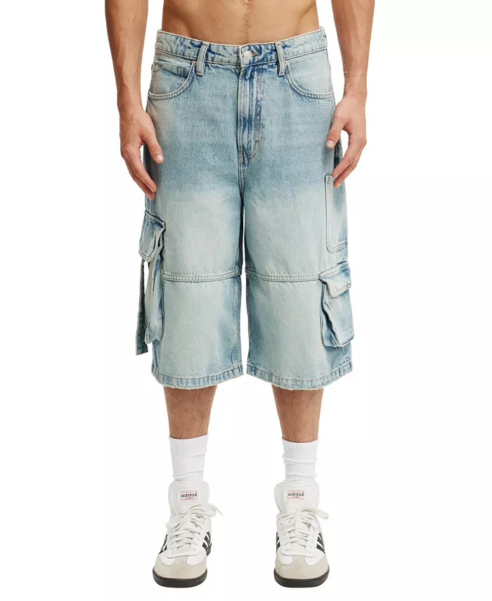 

Мужские шорты Super Baggy Jort COTTON ON, синий