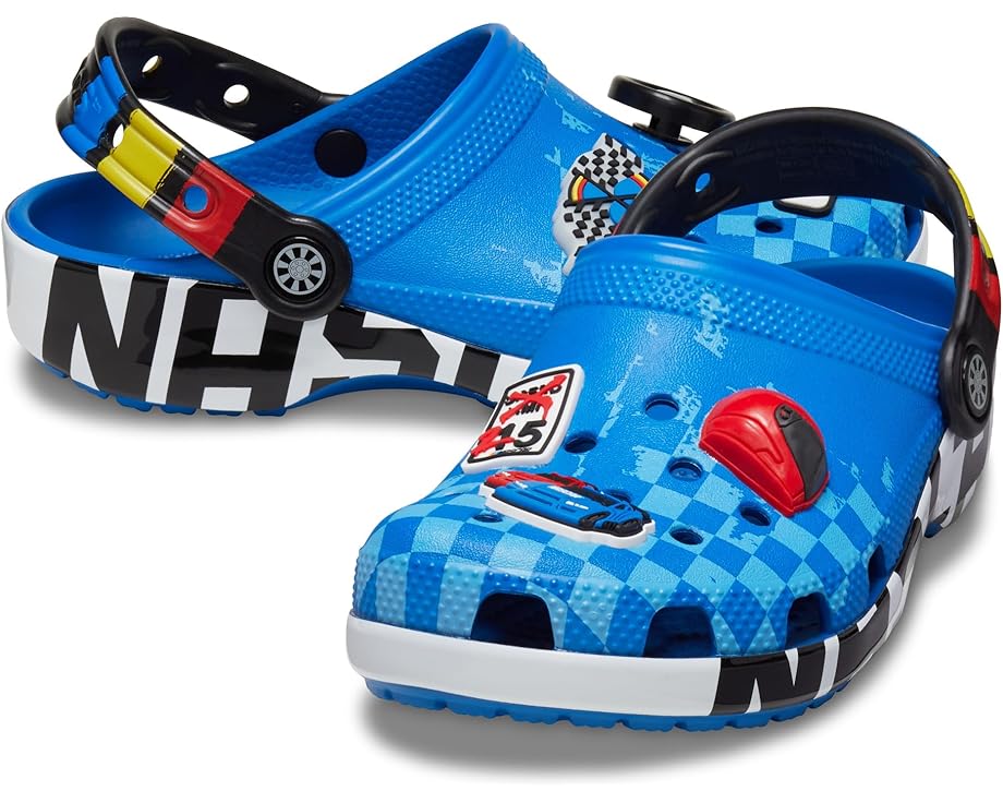 

Сабо Crocs Kids Nascar Classic Clog, цвет Bright Cobalt