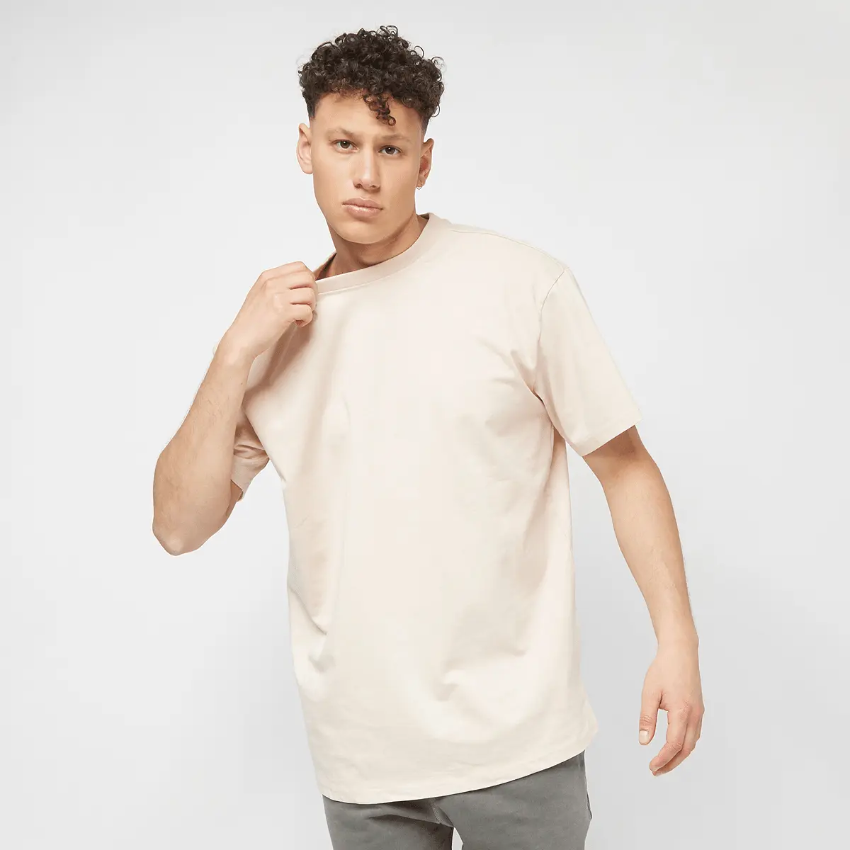 

Футболка Urban Classics Heavy Oversized Tee, бежевый/бежевый