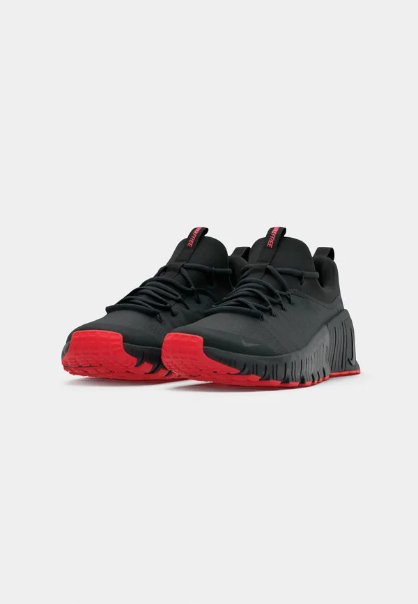 Тренировочные кроссовки metcon 6 Nike Performance, Dark Smoke Grey/Black/Bright Crimson — фото 3