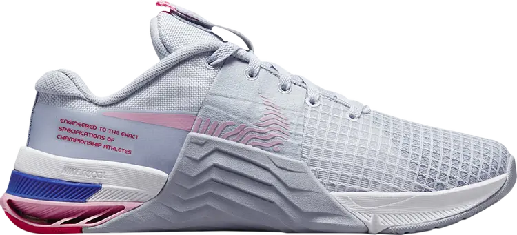 

Кроссовки Wmns Metcon 8 'Grey Medium Soft Pink', серый