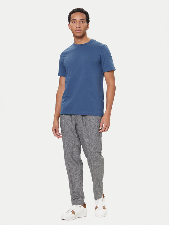 Футболка regular fit Ess Seasonal MW0MW39995 Tommy Hilfiger, синий — фото 2
