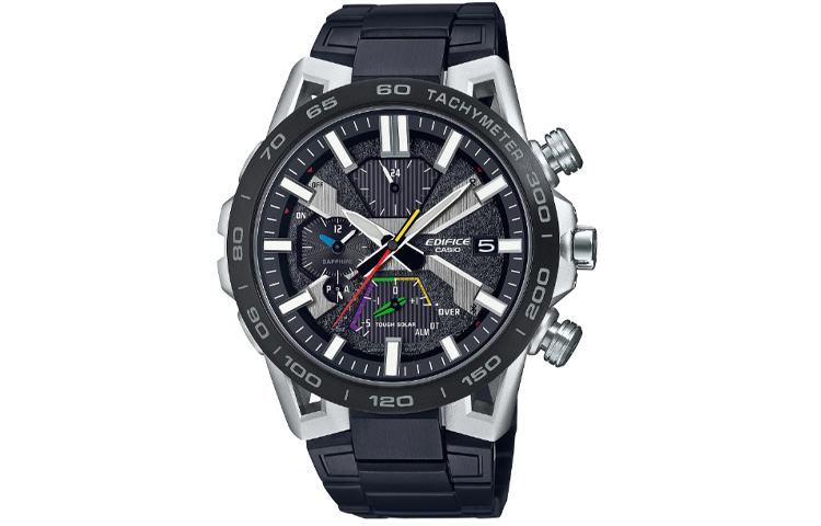 

CASIO Часы Men EDIFICE Black Watch EQB-2000DC-1A