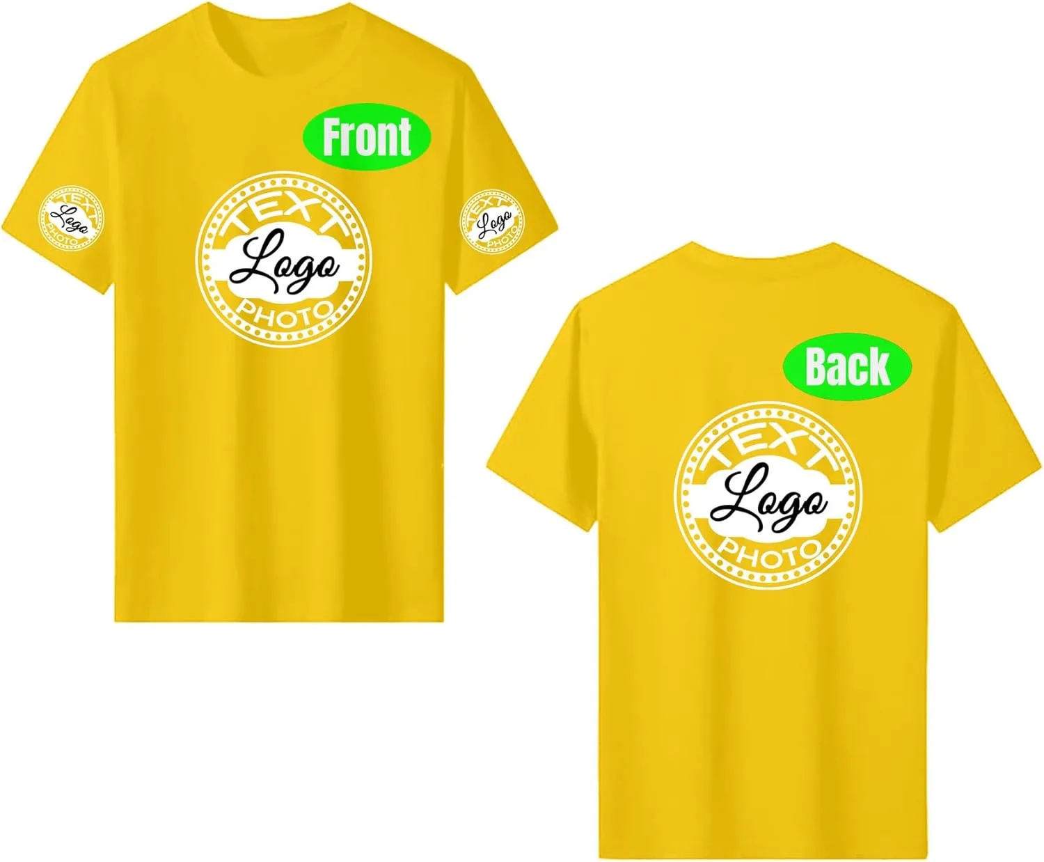 

Футболка Custom с вашим текстом и логотипом