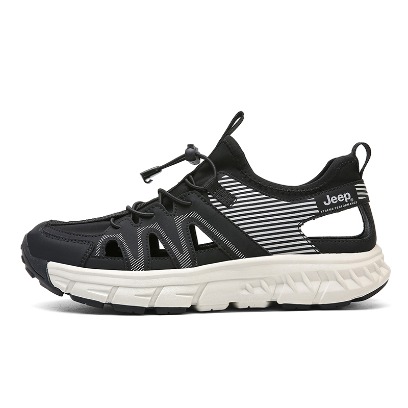 

Jeep Унисекс треккинговые ботинки River черные, цвет Black