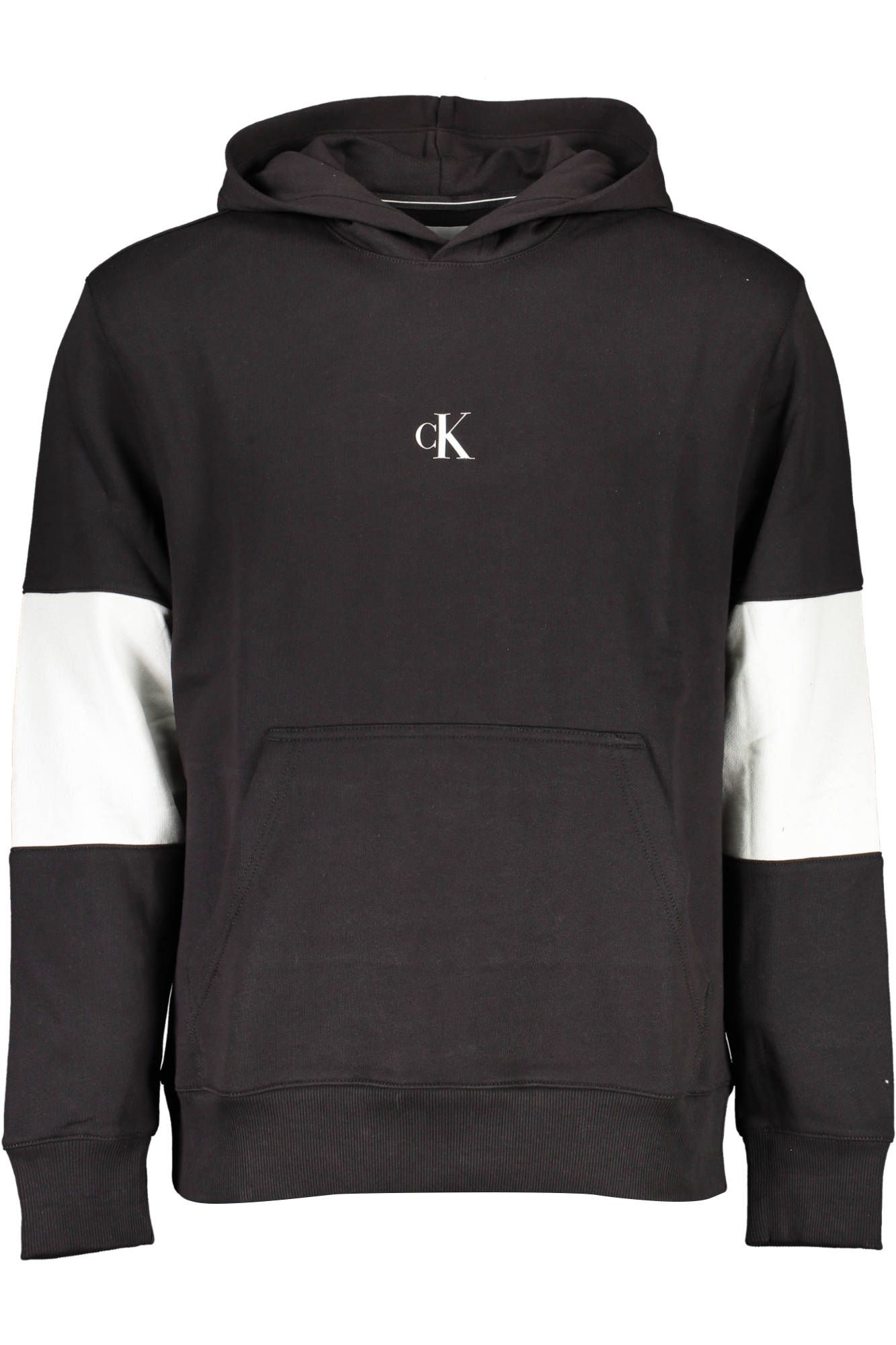 

Черный хлопковый мужской свитер Calvin Klein
