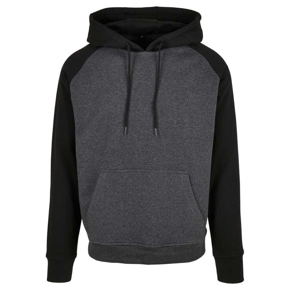 

Худи Build Your Brand Basic Raglan, серый