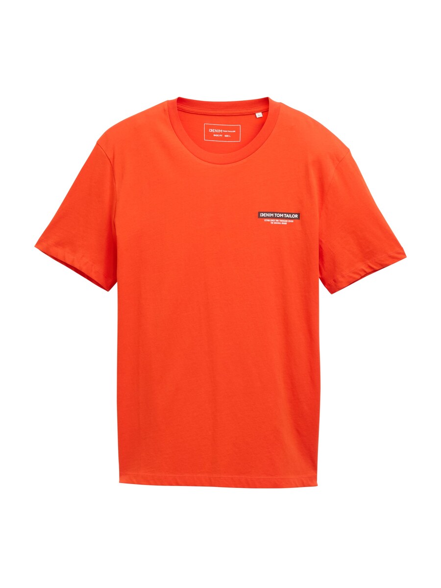 

Рубашка TOM TAILOR DENIM, цвет Orange red