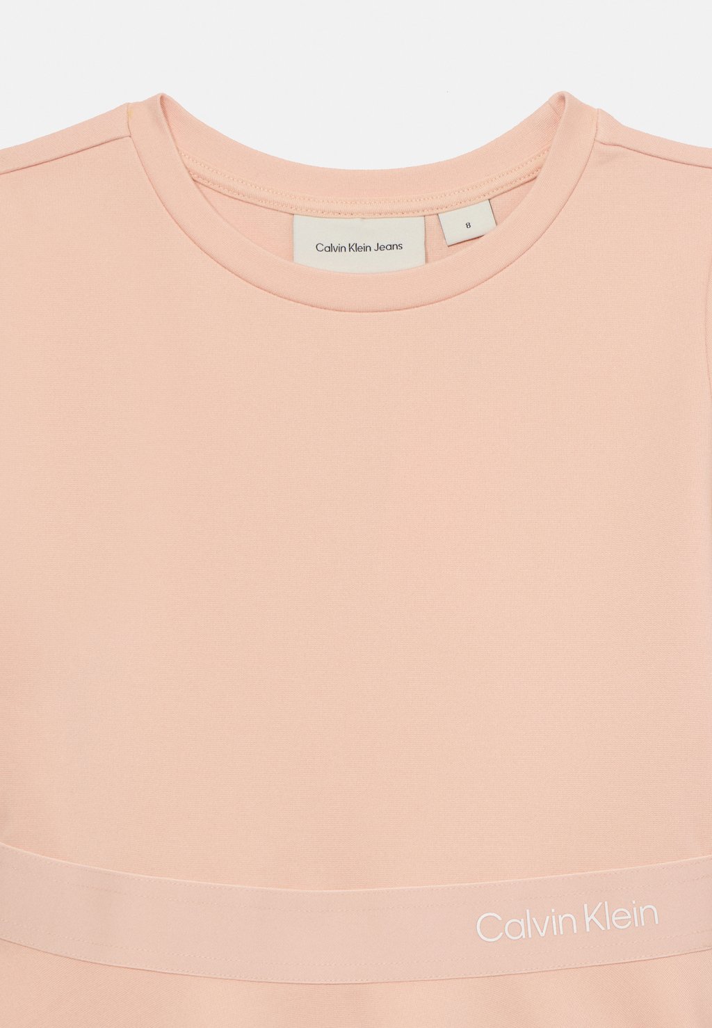 Платье из джерси LOGO TAPE PUNTO DRESS Calvin Klein Jeans, цвет Spanish Villa — фото 3