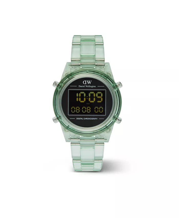 

Женские часы с хронографом, пластиковый корпус, зеленый, 36 мм Daniel Wellington