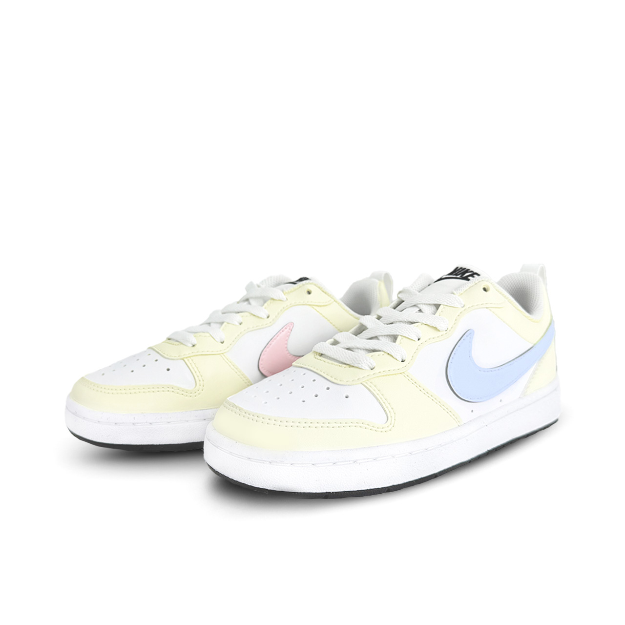 

Детские скейтерские кроссовки Court Borough для младших школьников Nike, синий/розовый/желтый