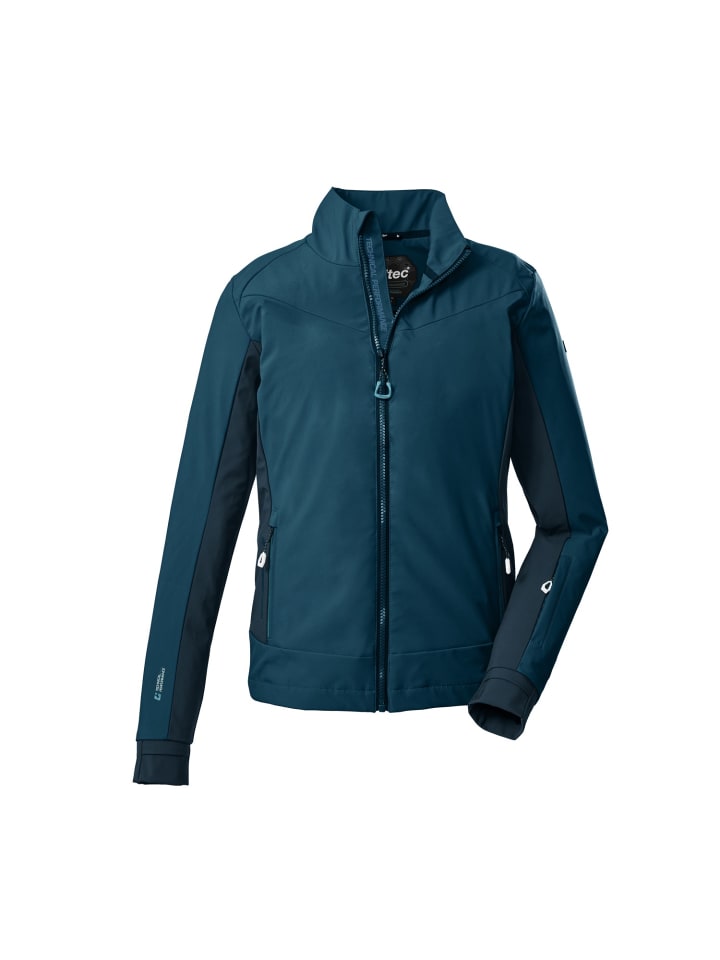 

Куртка софтшелл Killtec Softshelljacke 10.000 mm Wassersäule, цвет Dunkel Türkis/Petrol