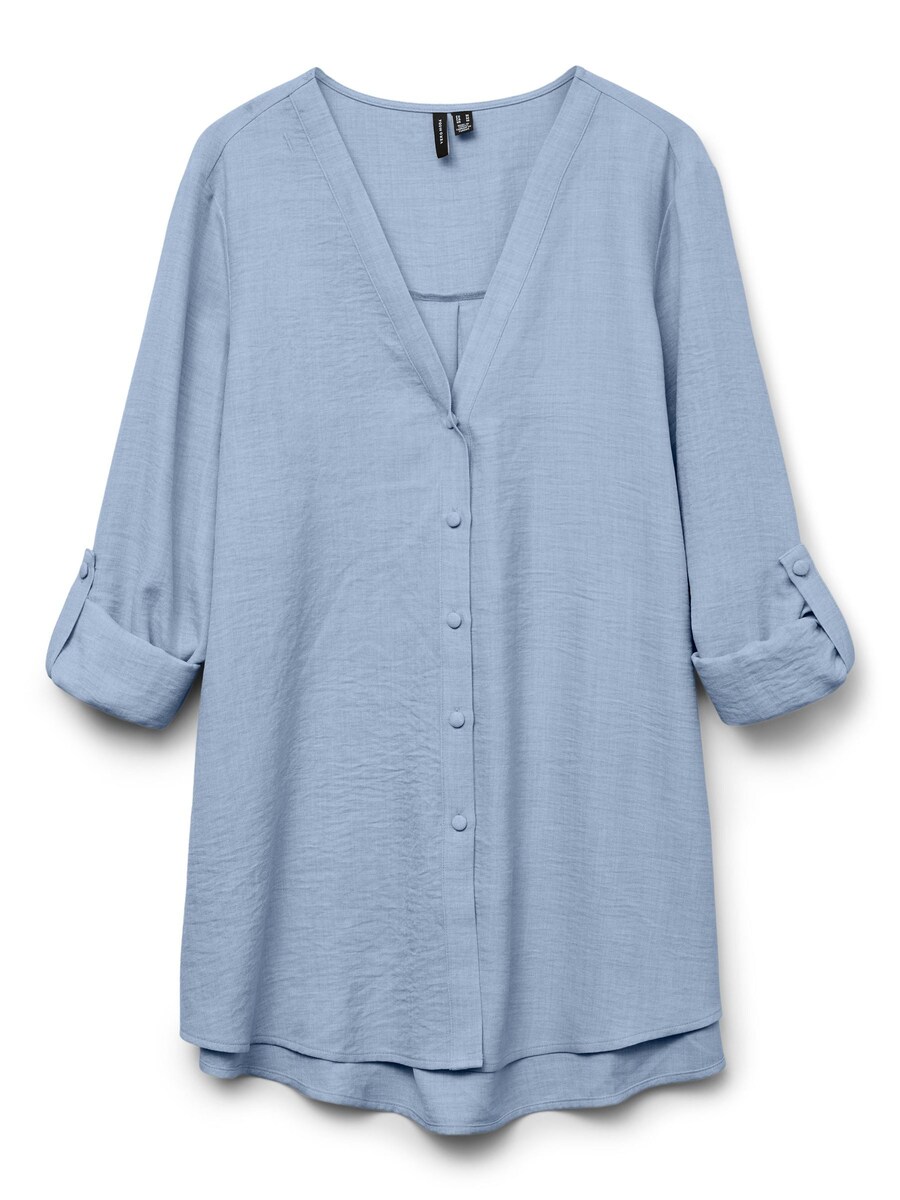 

Блуза Vero Moda Curve VMMelaney, небесно-синий