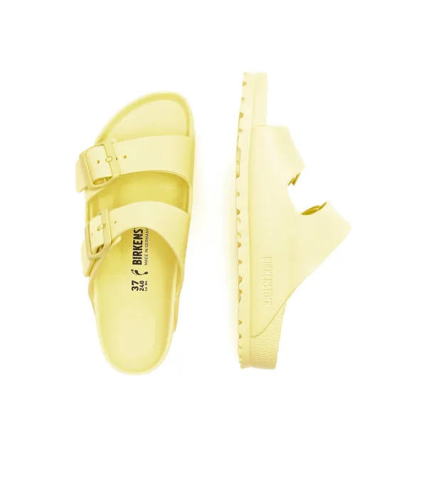 Тапочки Аризона Ева Попкорн Narrow fit Birkenstock, желтый — фото 4