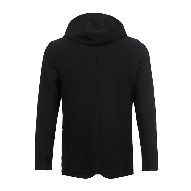 EMPORIO ARMANI Мужской черный пиджак для делового костюма, Black — фото 2