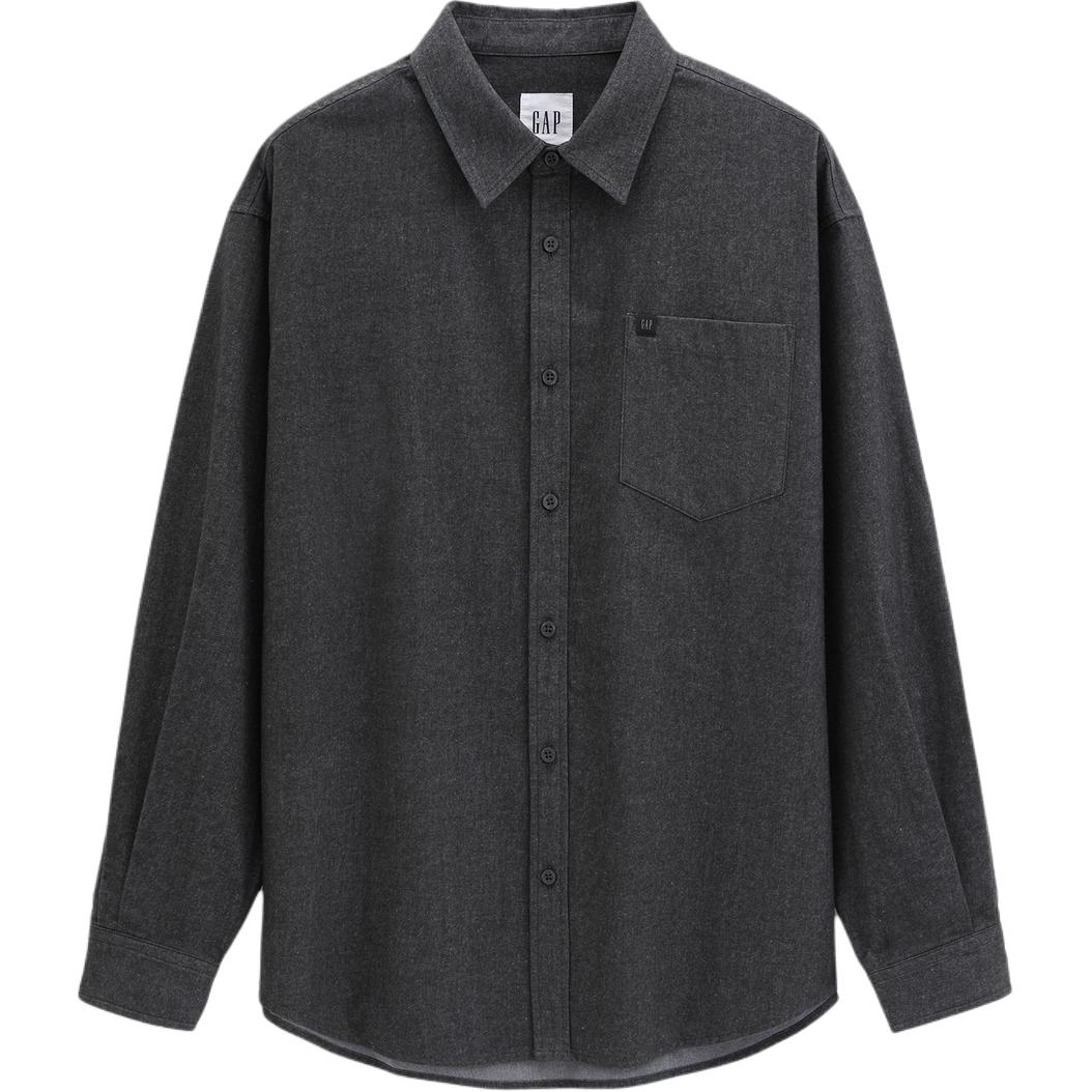 

Мужская рубашка GAP, серый черный