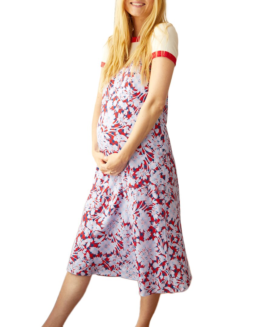 

HATCH Maternity Короткое платье-комбинация Ricky, фиолетовый