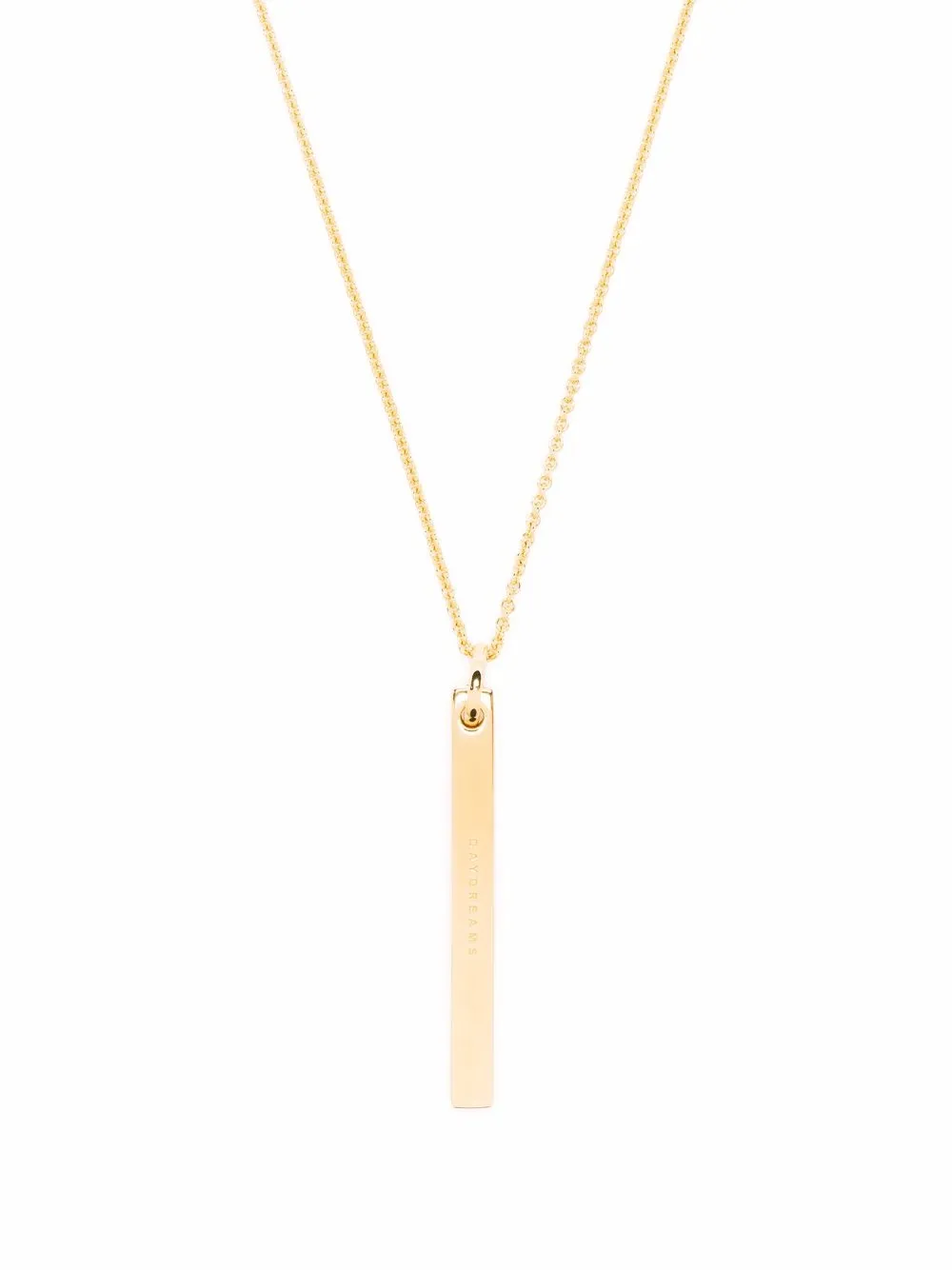 

Колье Cube Chain Gold из позолоченного серебра Tom Wood, золотой