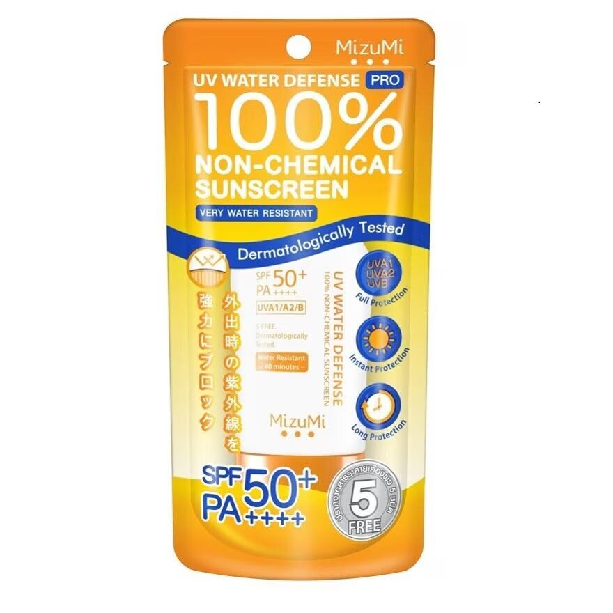 

Mizumi Солнцезащитный крем MizuMi UV Water Defense Pro SPF50+ PA++++ 40г, White cream
