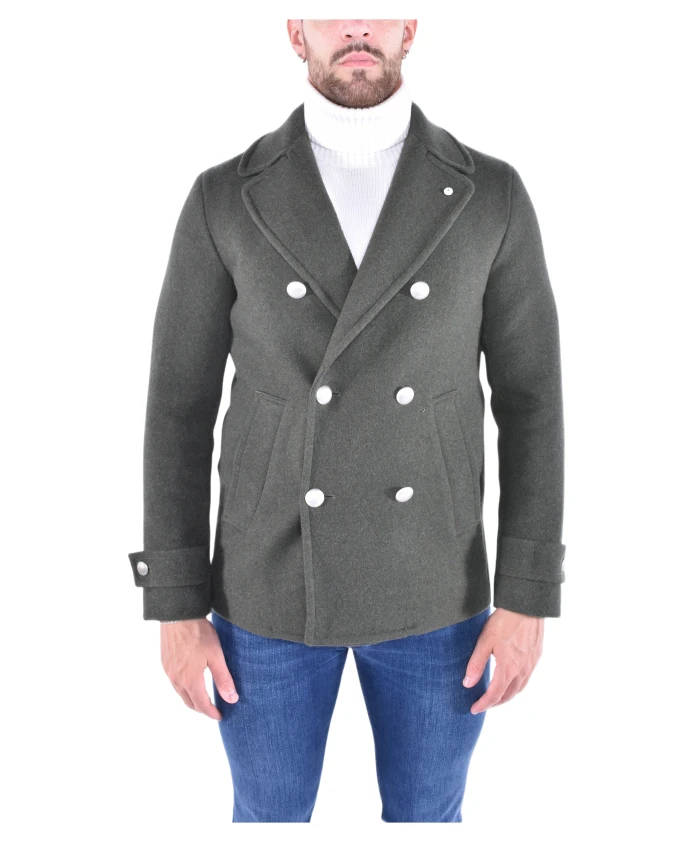 

Двубортный костюм мужской. L.B.M. 1911, зеленый