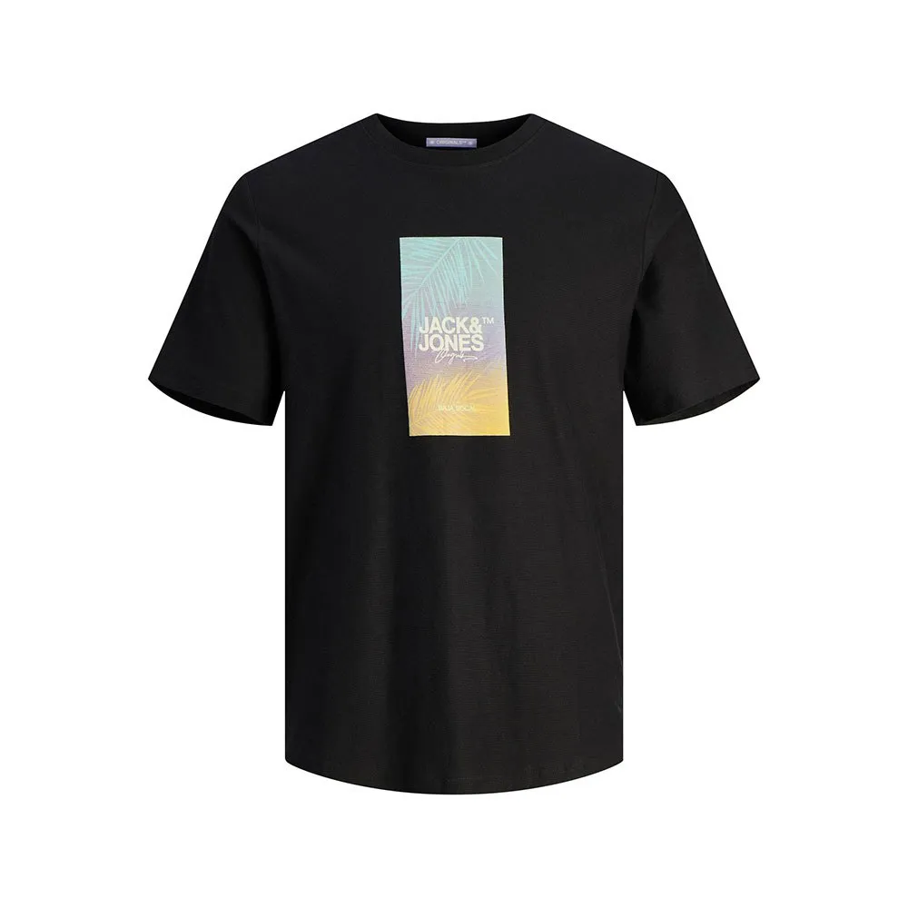 

Футболка Jack & Jones Aruba Sunset Branding Plus Size, черный
