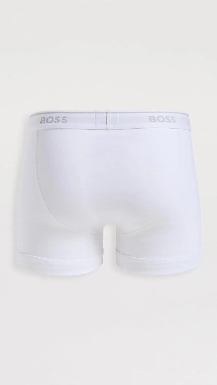 Боксеры Classic Cotton, BOSS, ярко-белый — фото 3