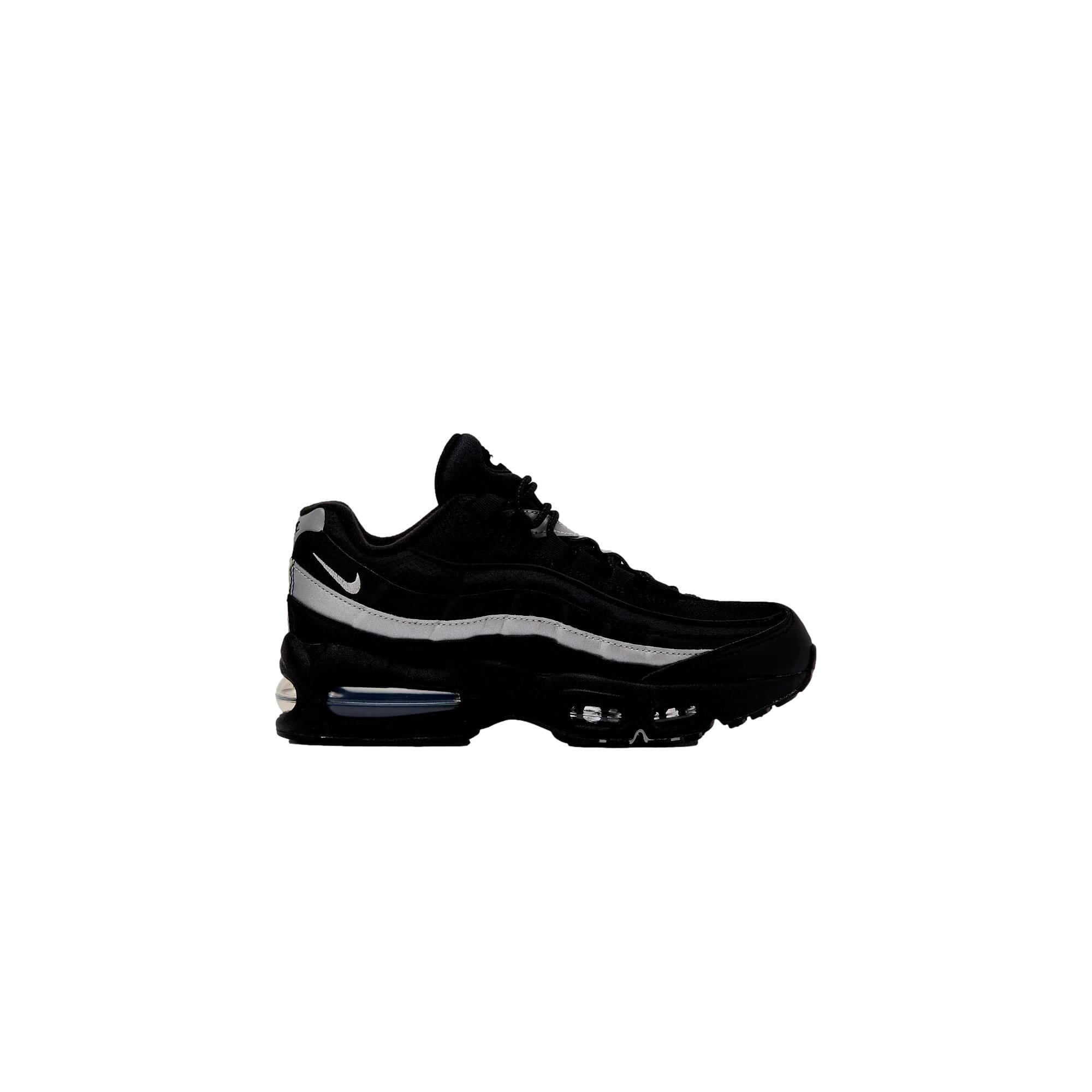 

Кроссовки Nike Air Max 95 BB Leather черный / Metallic Silver - черный II4130-013 Grade-School Nike, черный