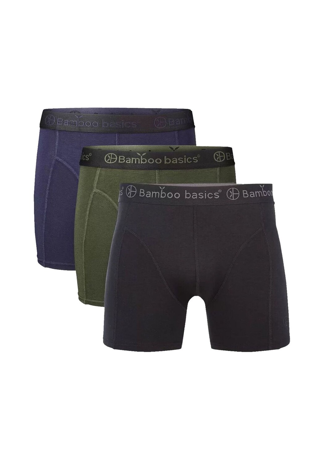 

Набор из 3 шорт/брюк в стиле ретро Rico Bamboo Basics, цвет Dunkelblau Schwarz