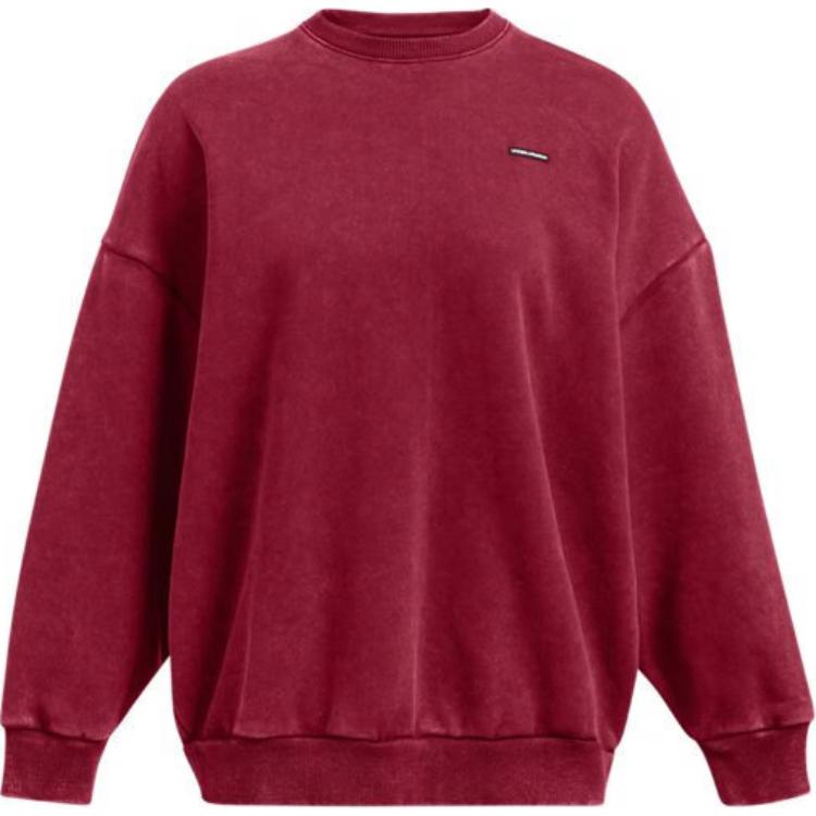 

Under Armour Толстовка Icon FW24 женская пламенно-красная, Красный, Under Armour Толстовка Icon FW24 женская пламенно-красная