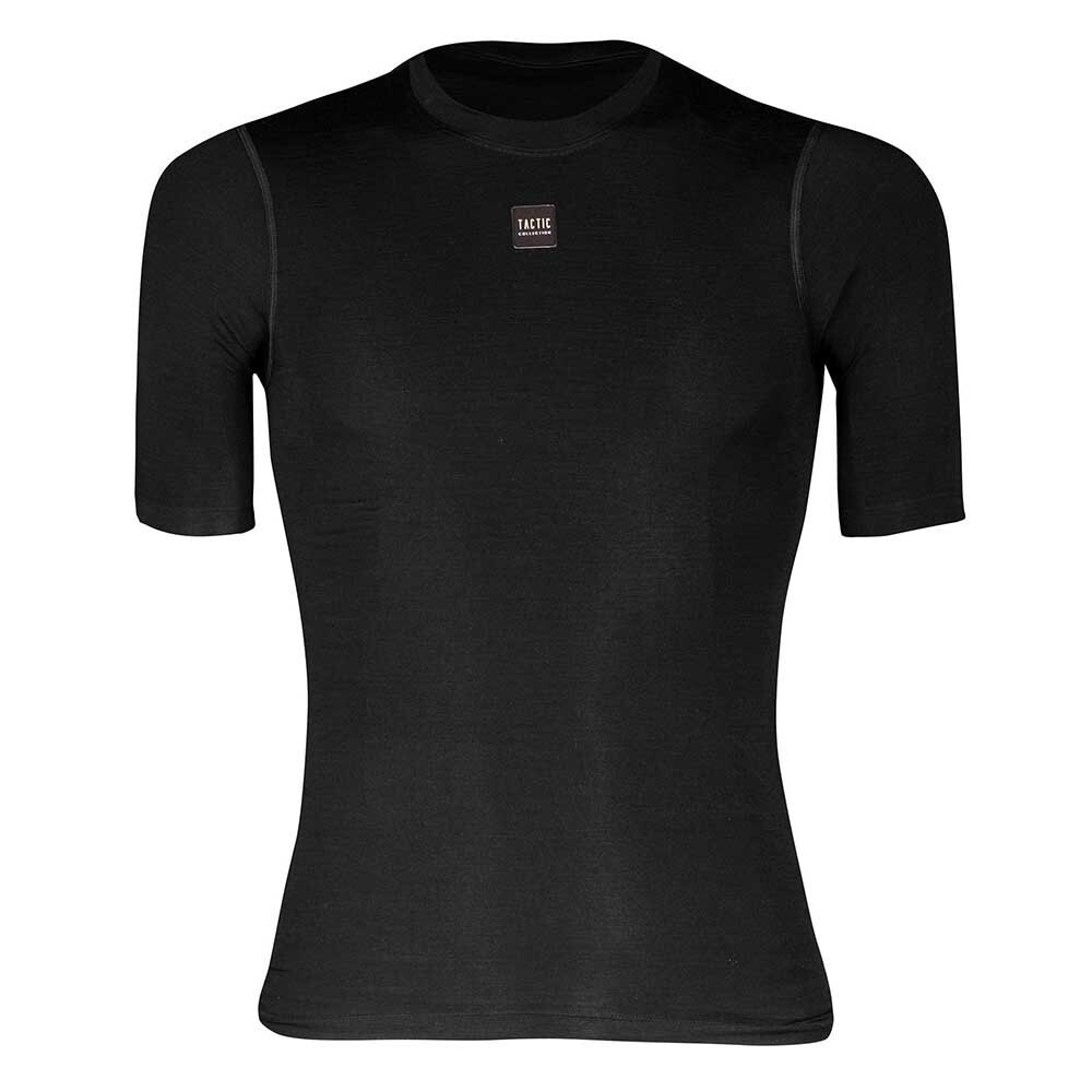 

Базовый слой с коротким рукавом Tactic Merino, черный
