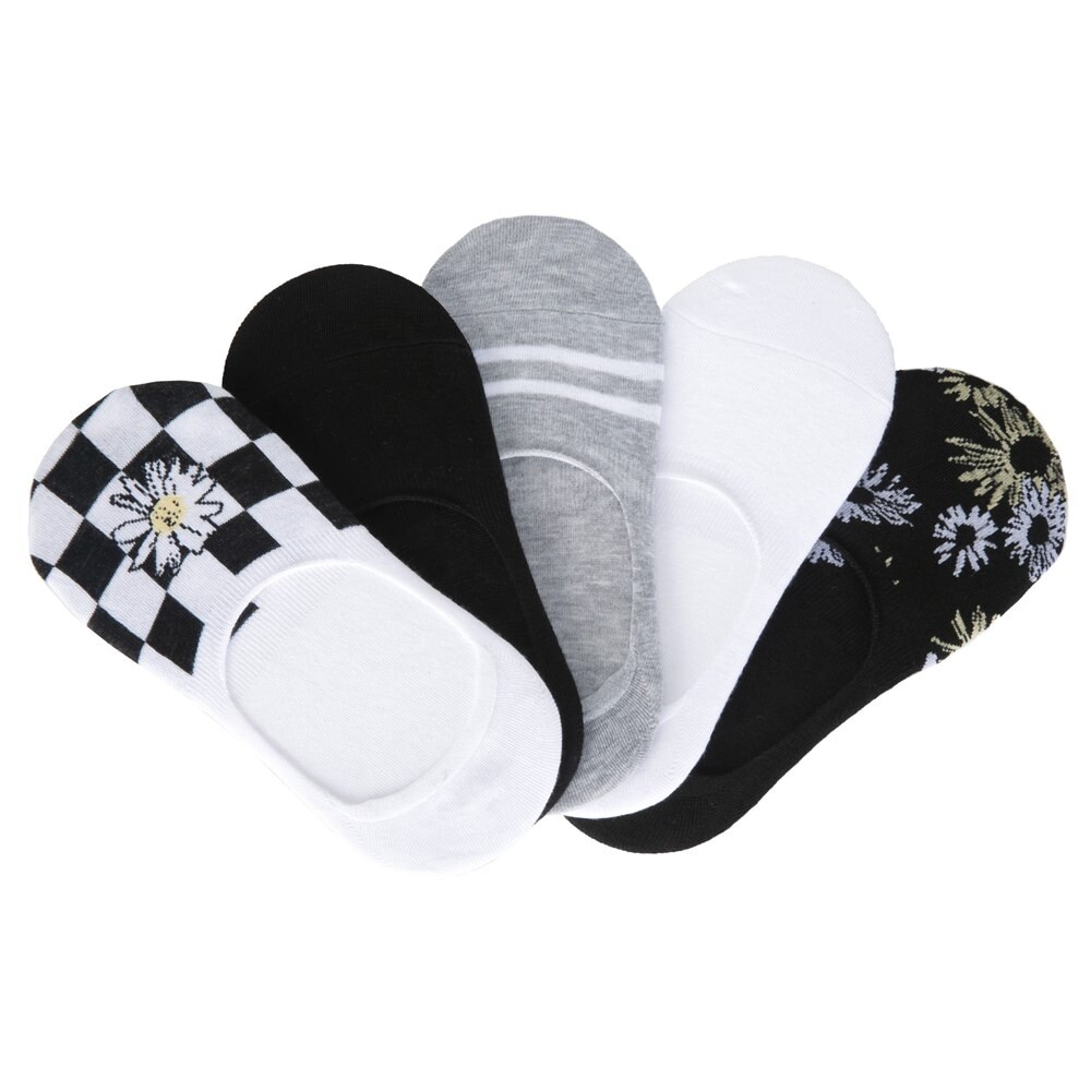 

Набор из 5 женских носков Footie Liner Steve Madden, цвет daisy print