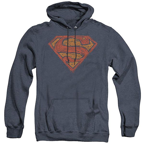 

Толстовка с капюшоном Superman messy s adult heather Licensed Character