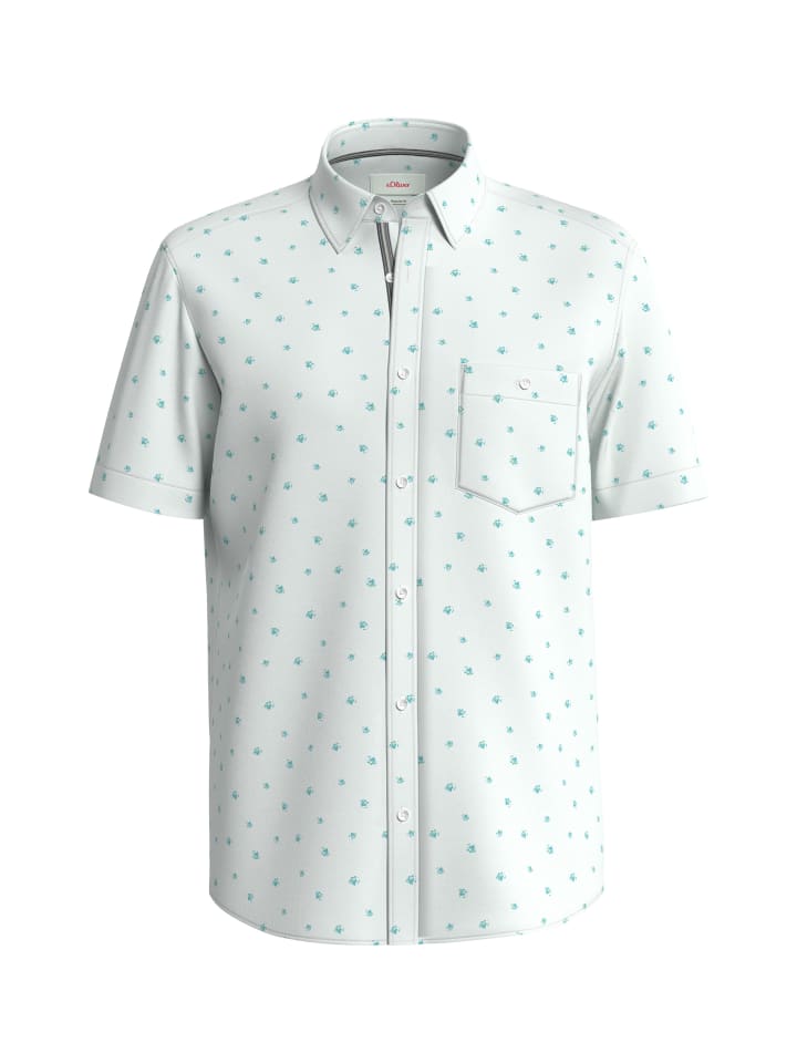 

s.Oliver Рубашка белого цвета (01A0_white)