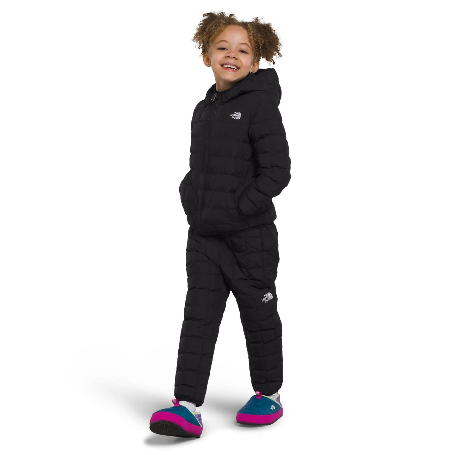

Куртка reversible ThermoBall с капюшоном для детей The North Face, Tnf Black