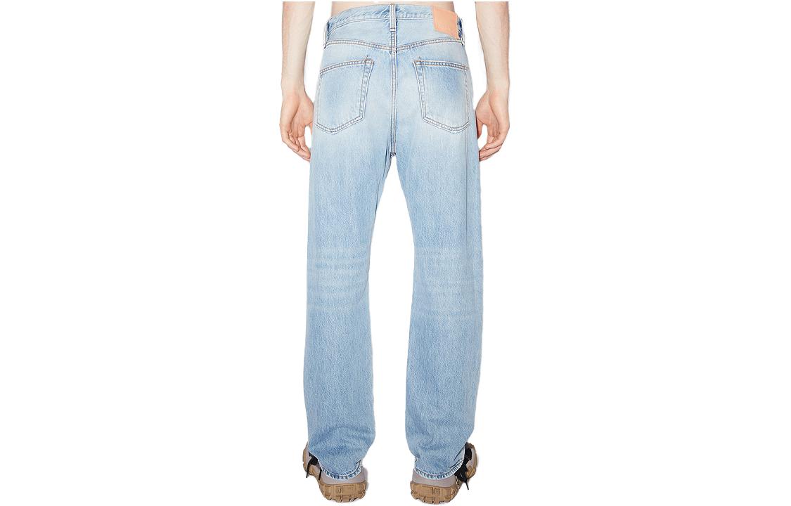 2003 Прямые джинсы Acne Studios, Светло-голубые — фото 3