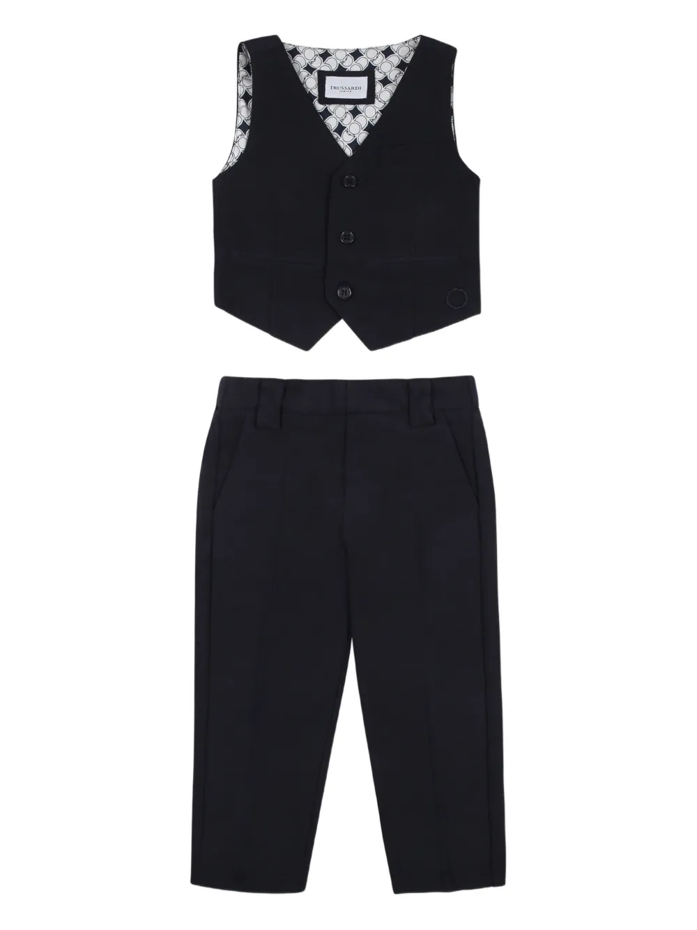 

Комплект Classic из топа и брюк TRUSSARDI JUNIOR, синий