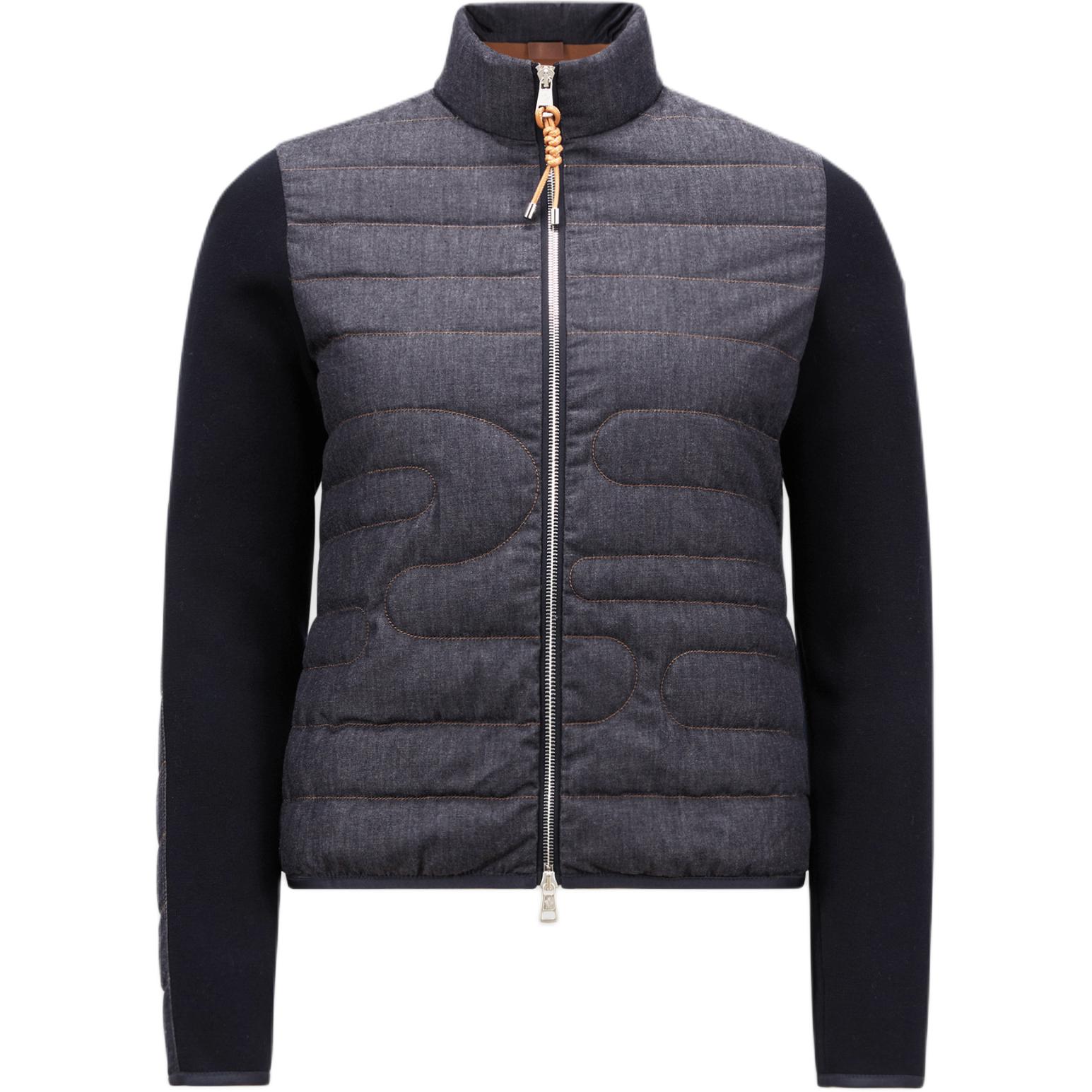 Moncler Женский пуховик морской синий Marine Blue, Marine Blue — фото 3