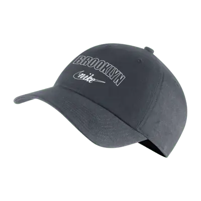 

Бейсболка Nike Brooklyn Nets Heritage86 NBA Adjustable Cap, цвет Flint Grey