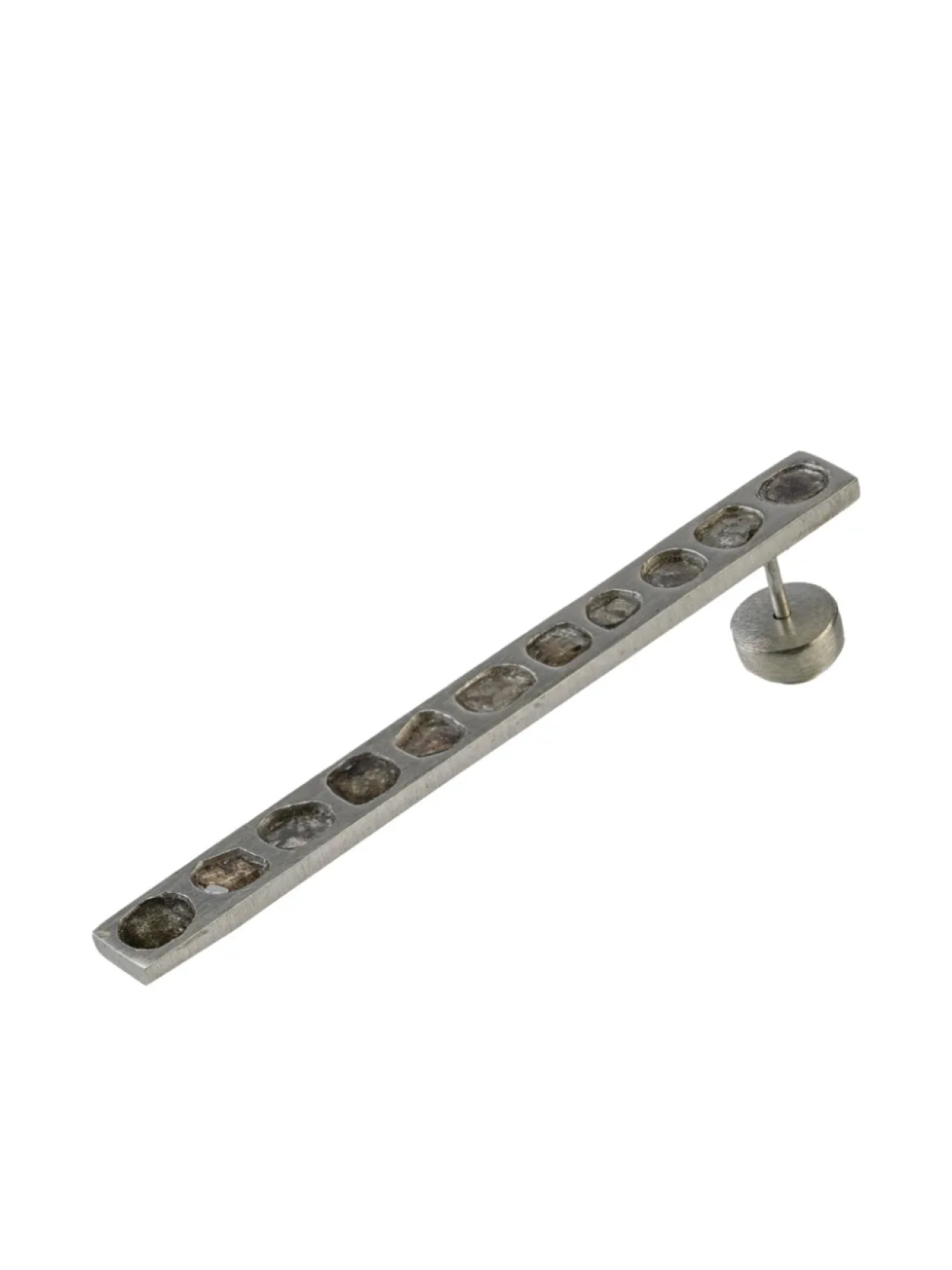 

Части серьги Four Plate pavé Parts of Four, серый