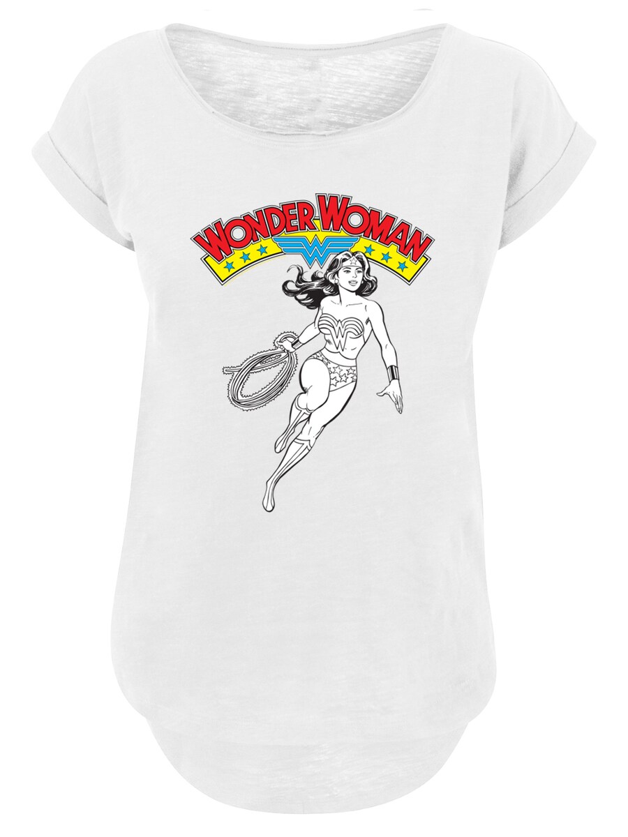 

Футболка F4NT4STIC DC Comics Wonder Woman Lasso, mottled white