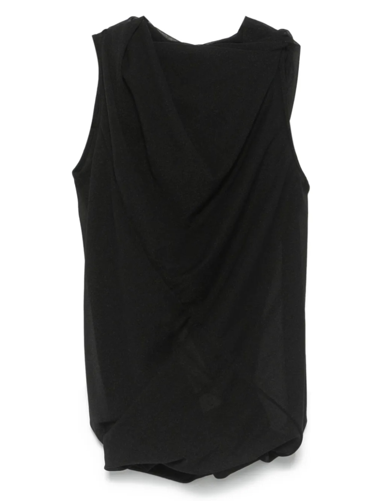 

Луна топ Rick Owens Lilies, черный