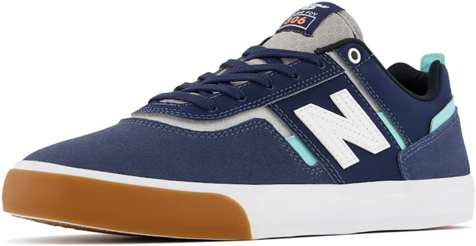 

Кроссовки для скейтбординга New Balance Unisex Adult Numeric 306 V1, белый/синий/темно-синий