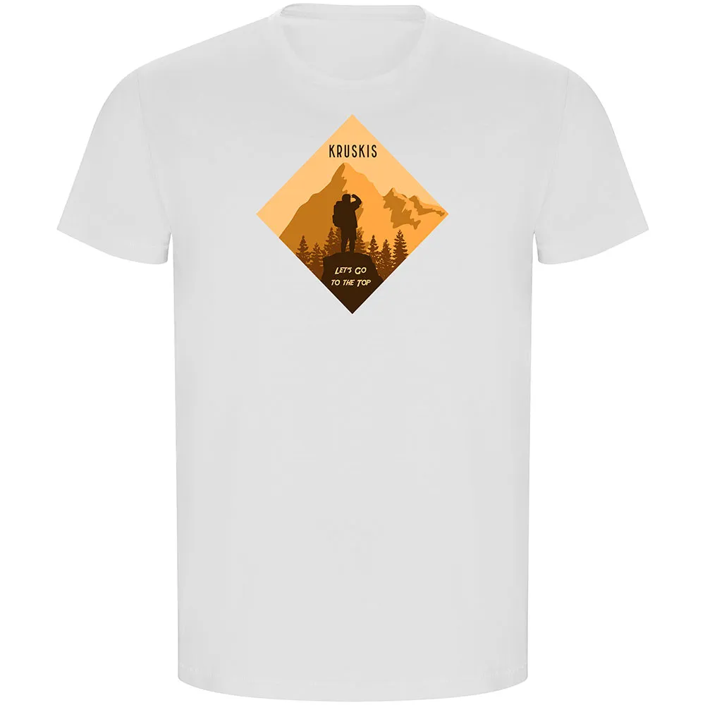 

Футболка с коротким рукавом Kruskis Top Of The Mountain ECO, белый