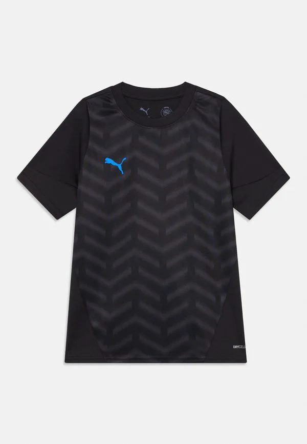 Спортивная футболка individualcup jr Puma, Black/White/Ultra Blue