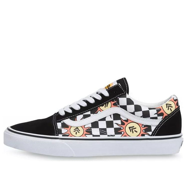 

Кроссовки old skool 'doodle checkerboard' Vans, черный