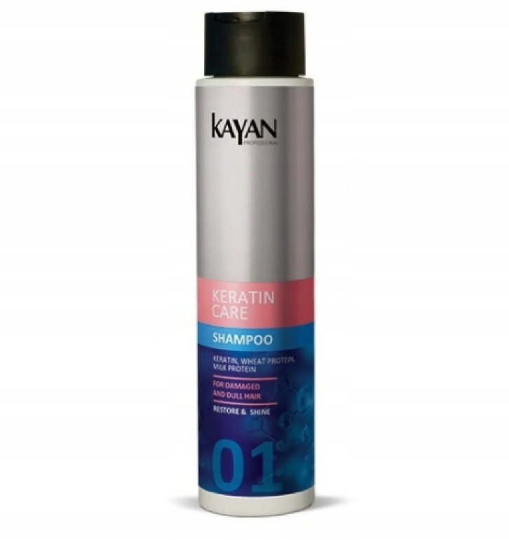 

Шампунь KAYAN KERATIN CARE для поврежденных и тусклых волос, 400 мл