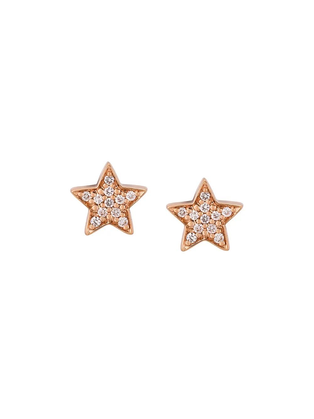 

Серьги-гвоздики Stasia из розового золота с бриллиантами ALINKA, металлик