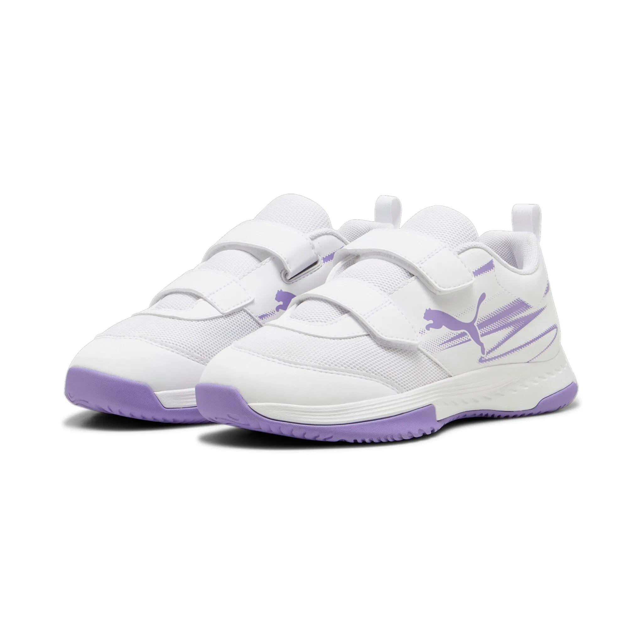 

Кроссовки PUMA для дома "VARION II V JR", цвет Puma White-Lavender Alert