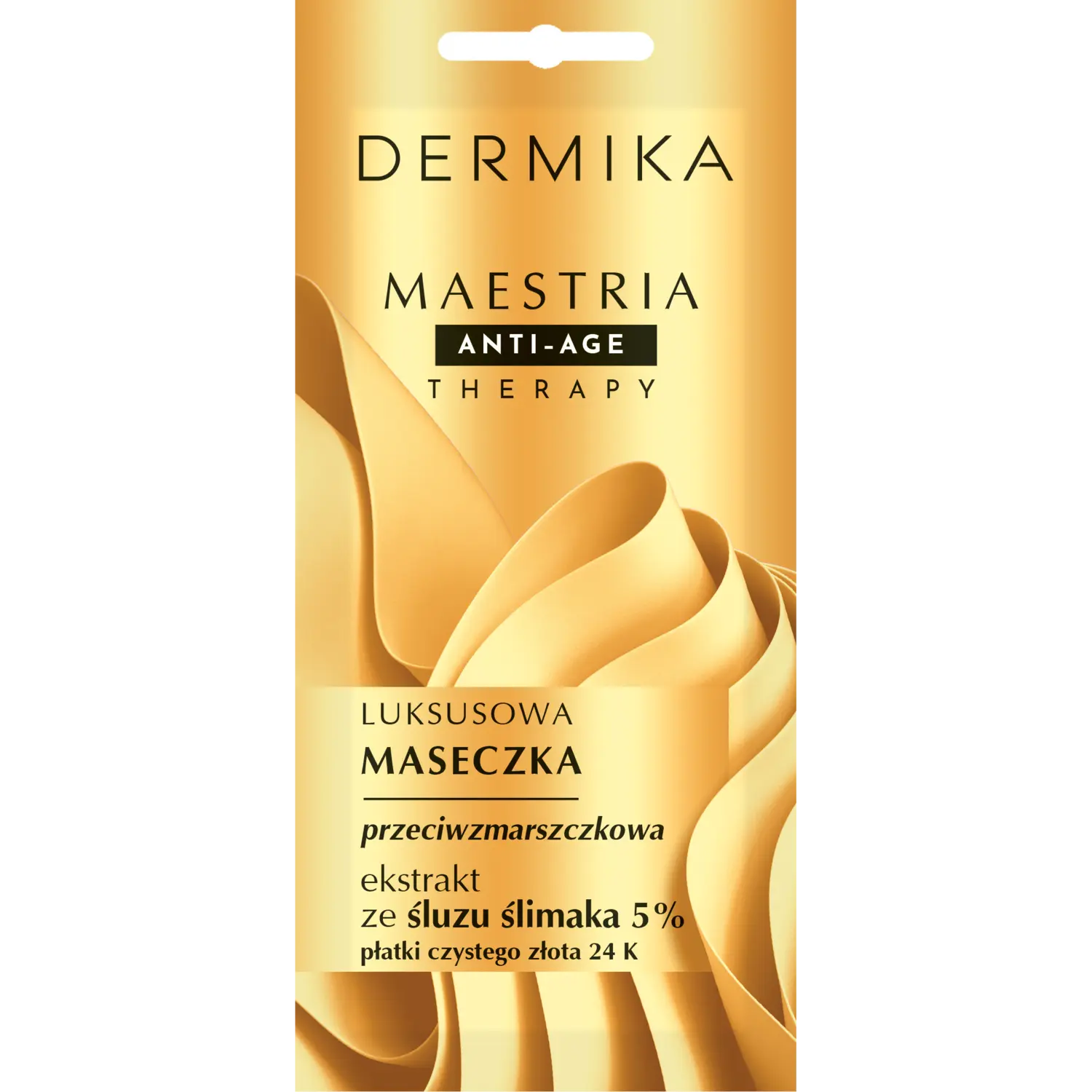 

Роскошная маска против морщин с экстрактом слизи улитки 5% Dermika Maestria, 7г